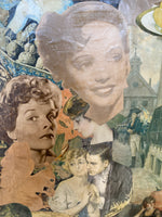 Load image into Gallery viewer, Three Panel Decoupage Screen
