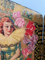 Load image into Gallery viewer, Three Panel Decoupage Screen

